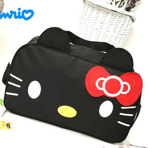 Multifunctional Fashion Women Duffel Bag Hello Kitty Handbags Shoulder NWOT.